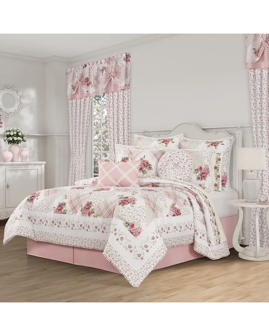 Bungalow Comforter Set - Rose, Polyester image