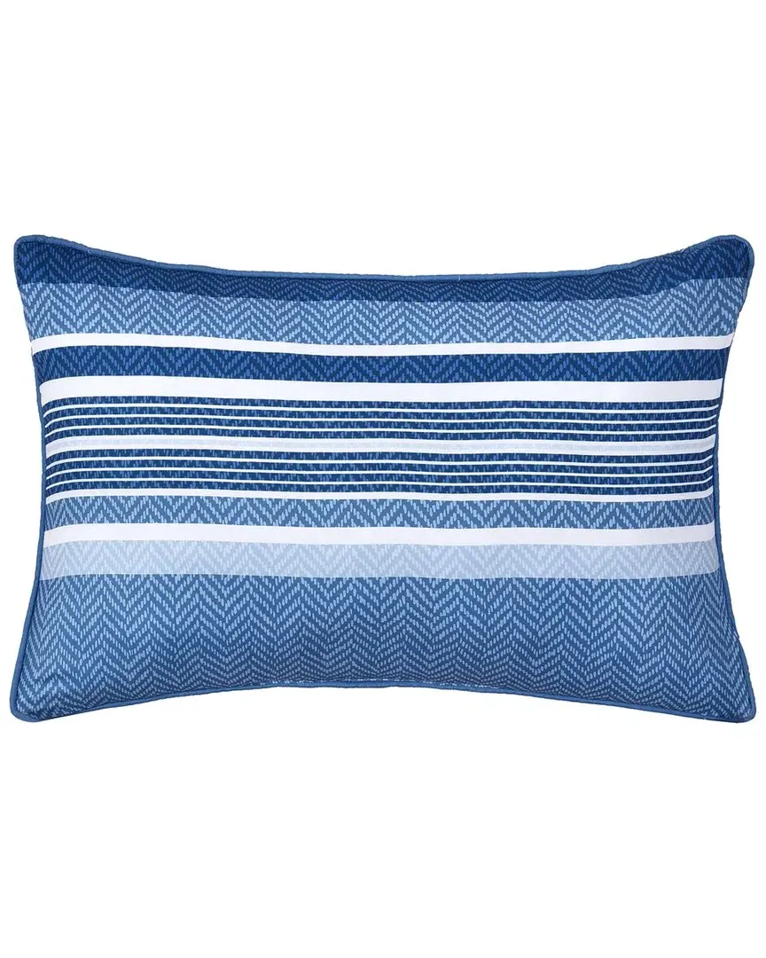 Carson Boudoir Throw Pillow - Blue image