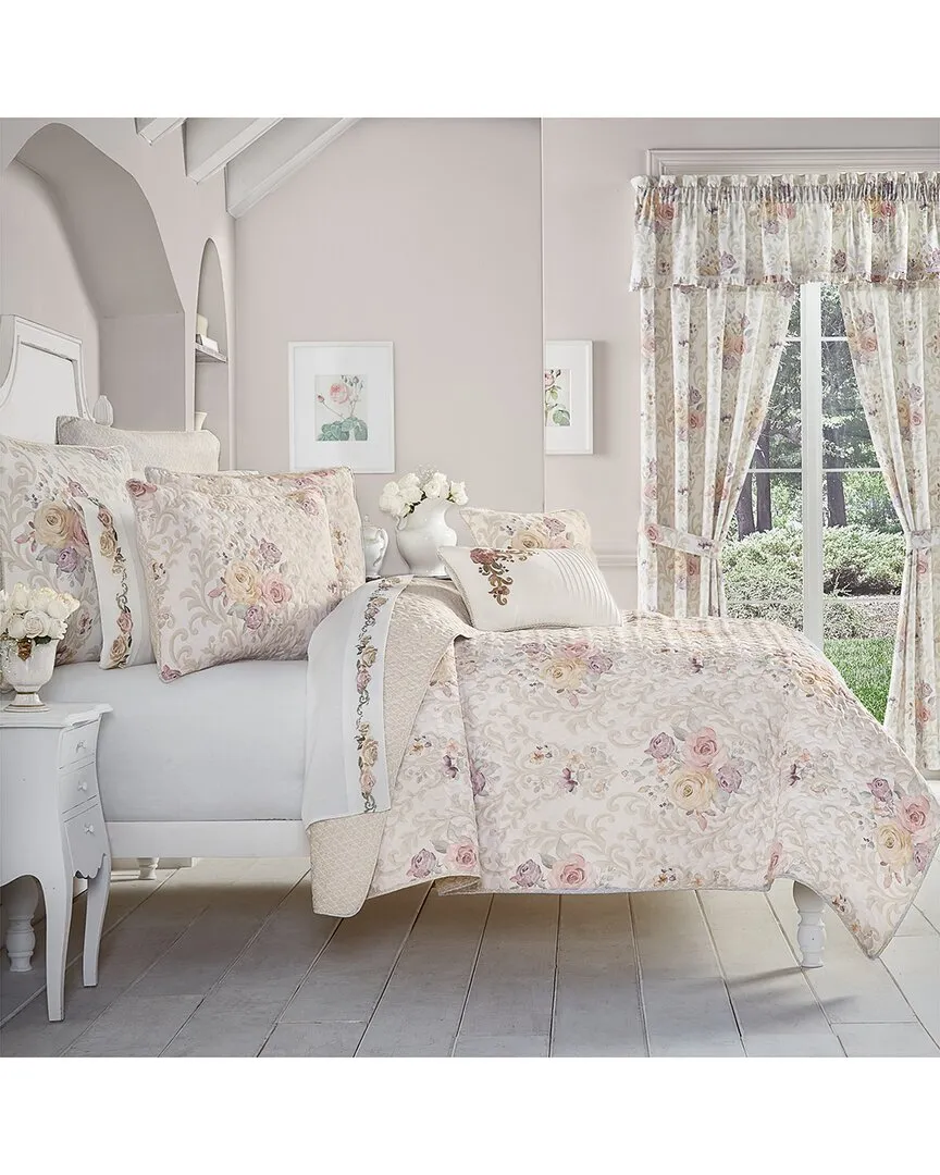 Chardonnay Full/Queen Quilt Set - Ivory, Polyester