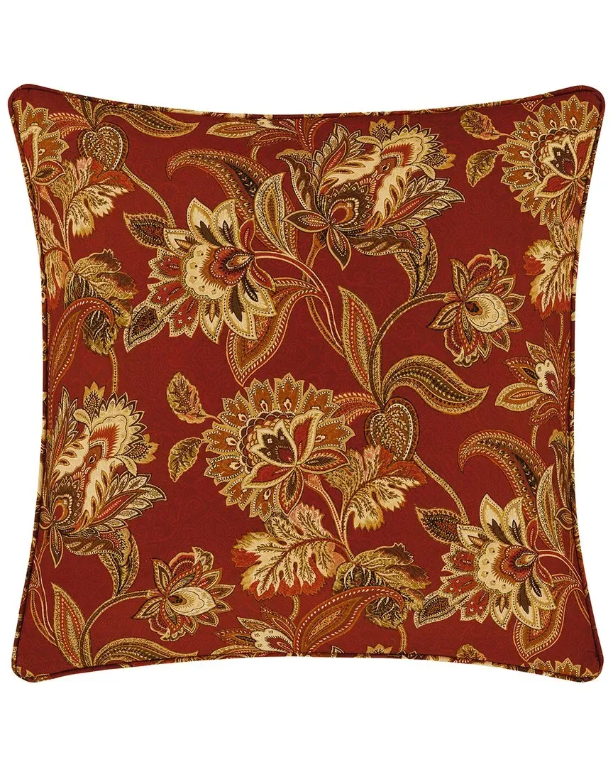 Montecito Euro Sham - Red, Polyester image