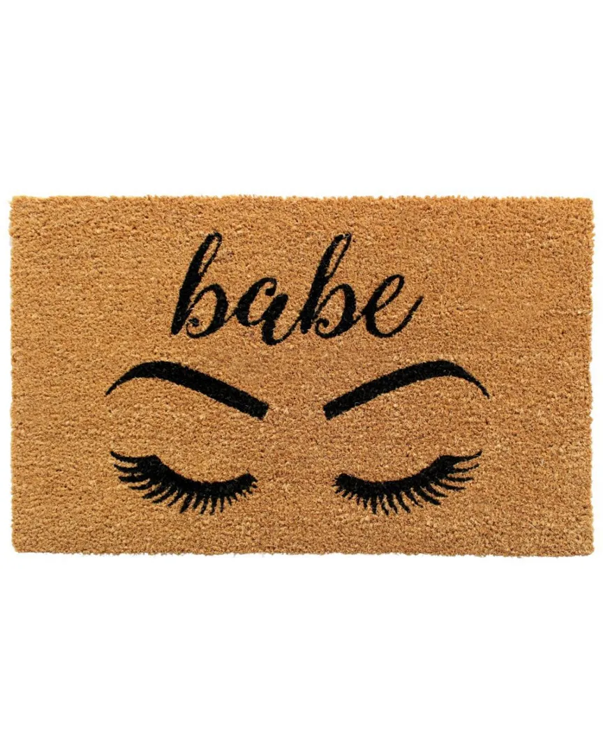 Babe Doormat - Natural, Coir image