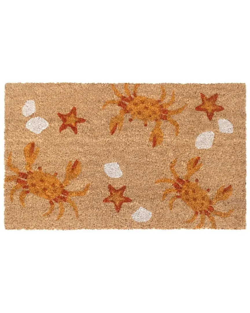 Crabs Doormat - Brown, Coir image