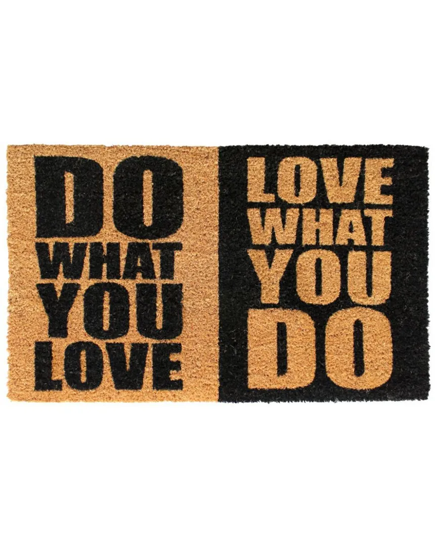 Do What You Love Doormat - Natural, Coir