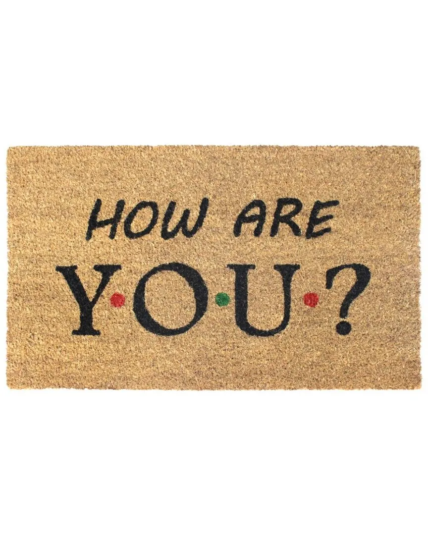 How Doormat - Natural, Coir