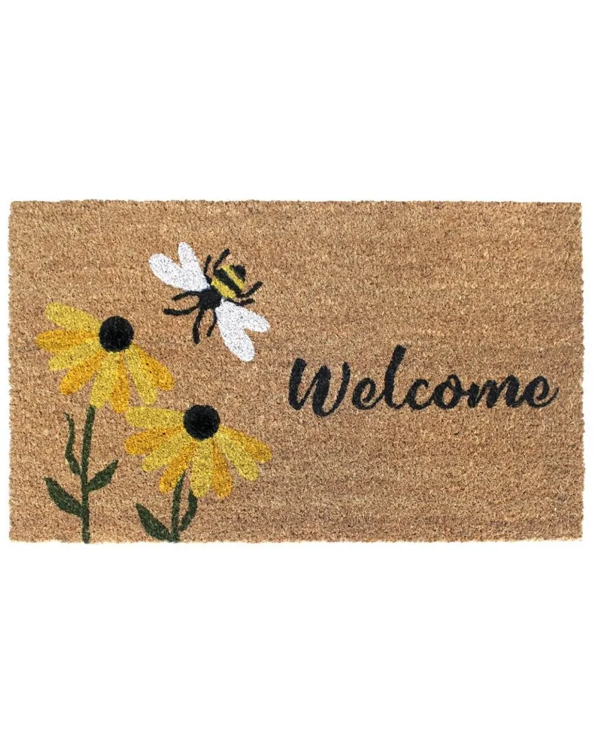 Welcome Doormat - Natural, Coir