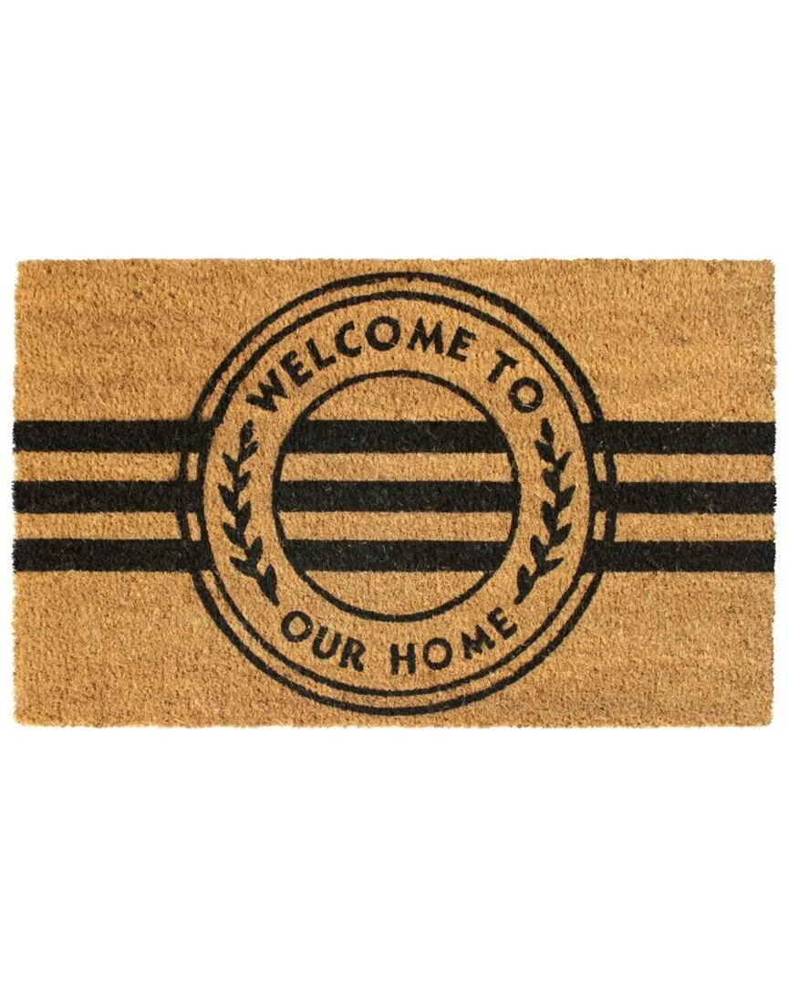 Welcome Doormat - Natural, Coir