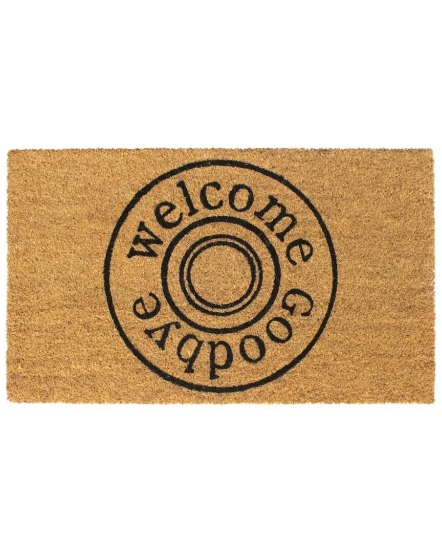 Welcome Doormat - Natural, Coir