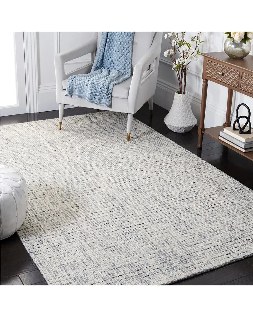 Abstract Karla Hand-Tufted Rug - Grey, Wool