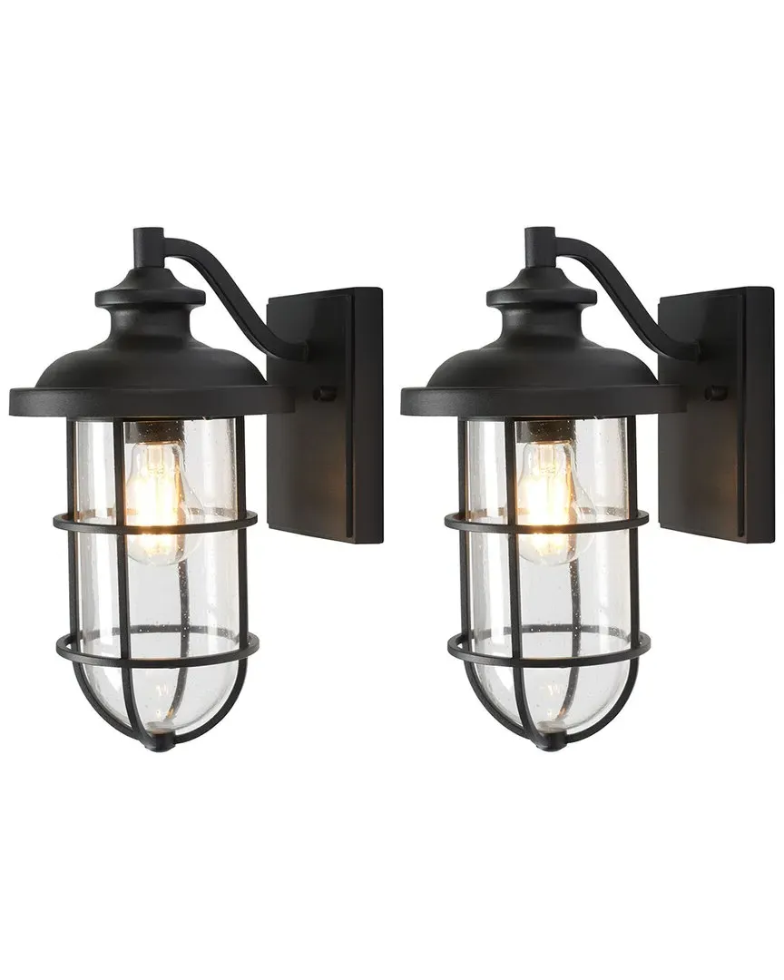 Adelle Outdoor Sconce Set of 2 - Black