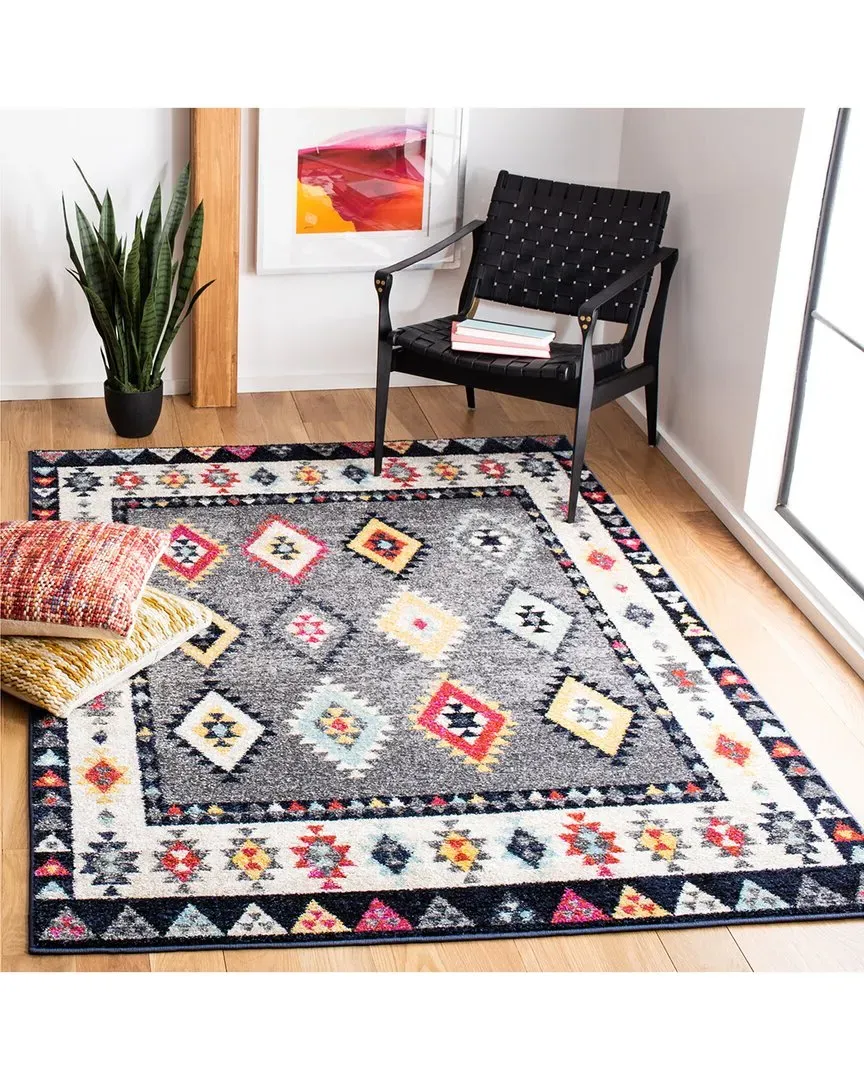 Adirondack Power Loomed Rug - Grey