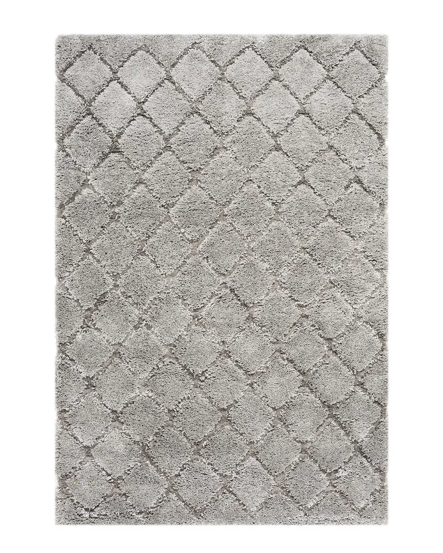Adriana Shag Rug - Light Grey image