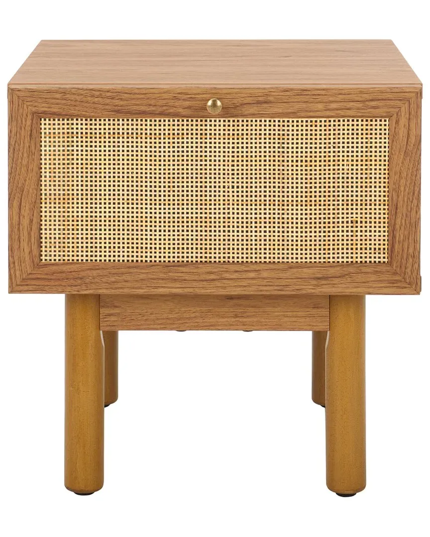 Aino 1-Drawer Nightstand - Oak