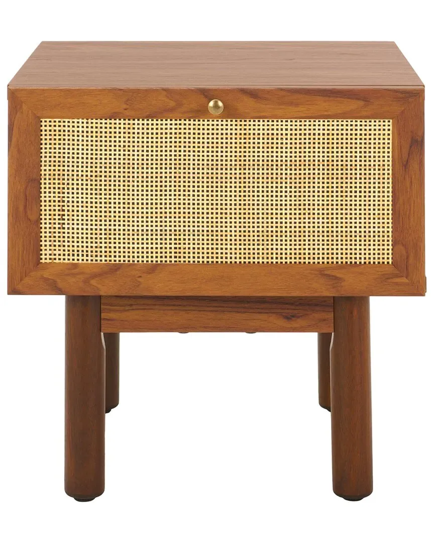 Aino 1-Drawer Nightstand - Walnut