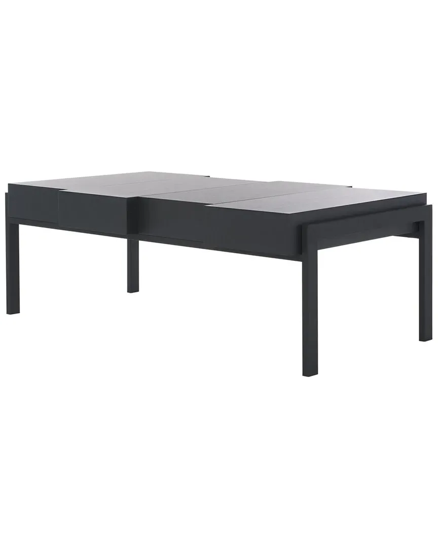Alexander Rectangular Coffee Table - Black, MDF image