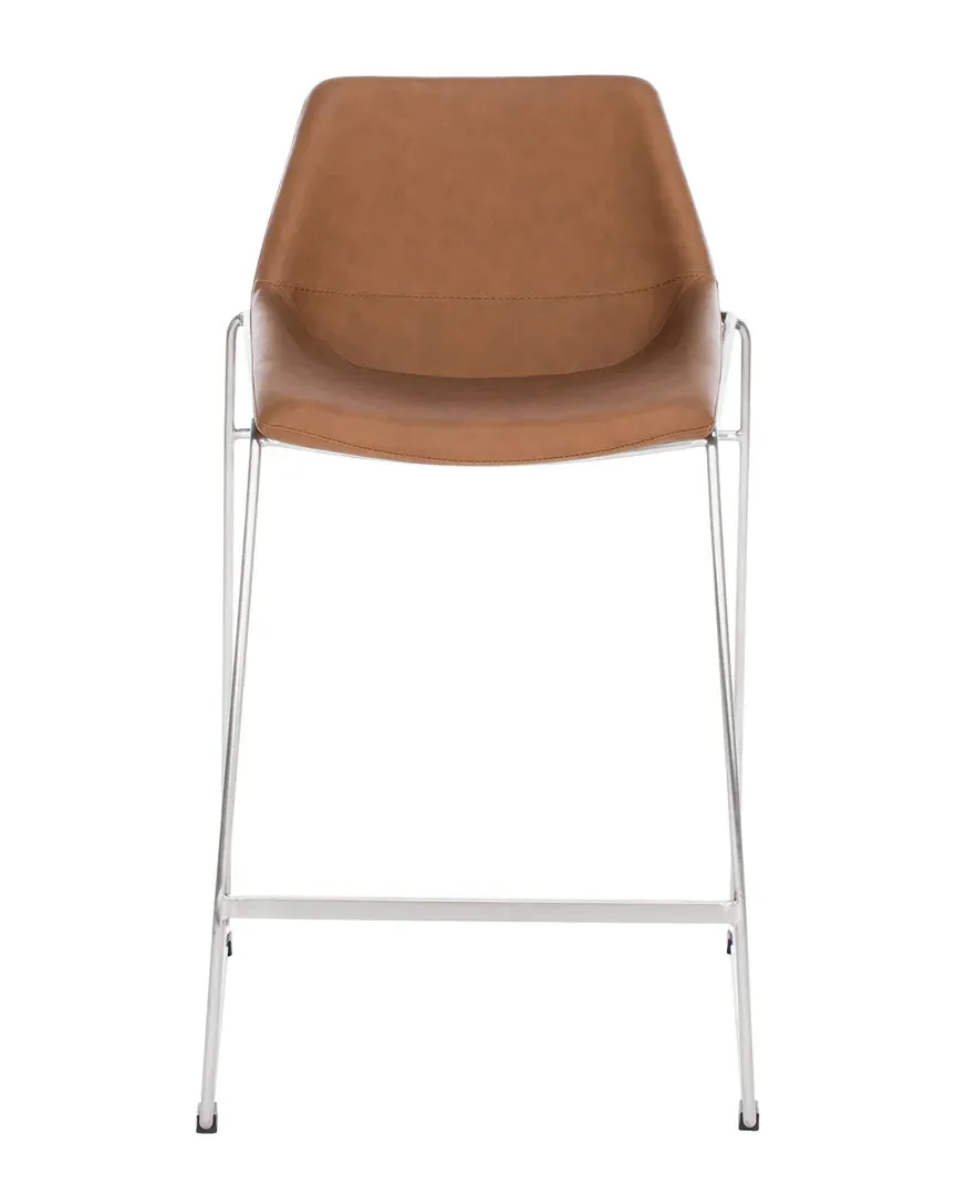 Alexis Counter Stool - Cigar Brown