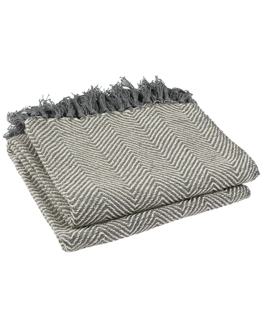 Amada Throw - Grey, Cotton image