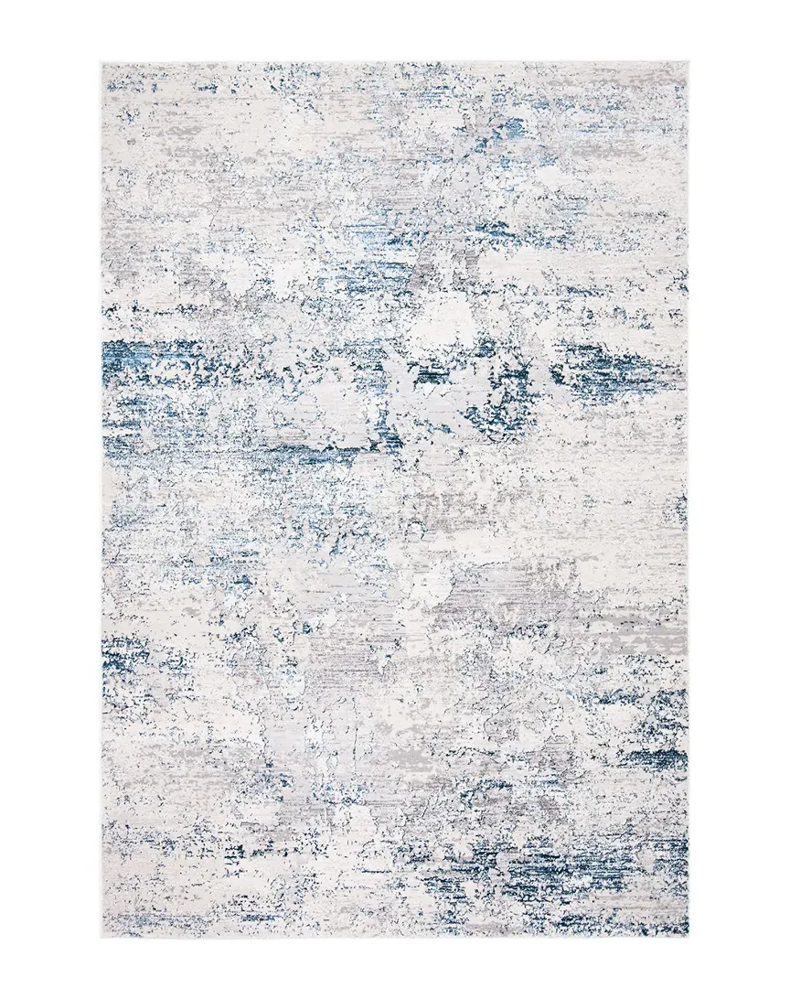 Amalfi Rug - Cream, Navy image