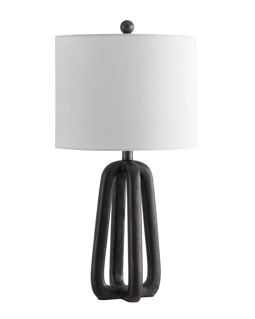 Anine 25in Table Lamp - Black, Resin image