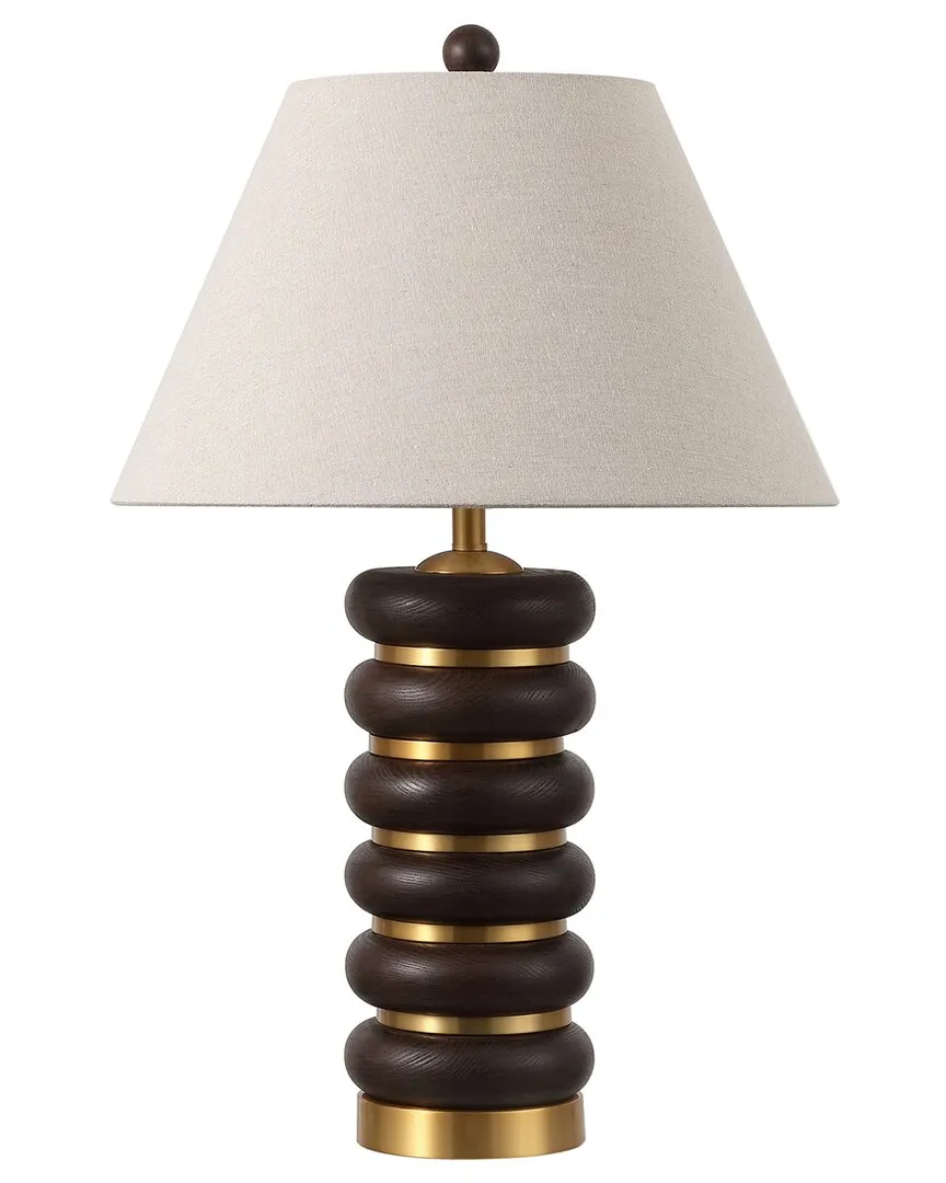 Arani Table Lamp - Dark Brown, Resin