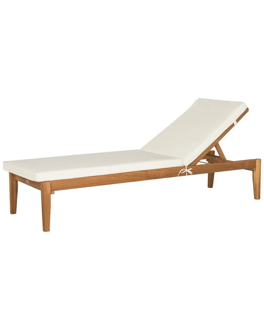 Arcata Outdoor Sunlounger - Natural, Acacia image