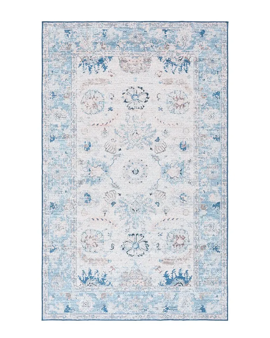 Arizona Polyester Pile Rug - Blue image