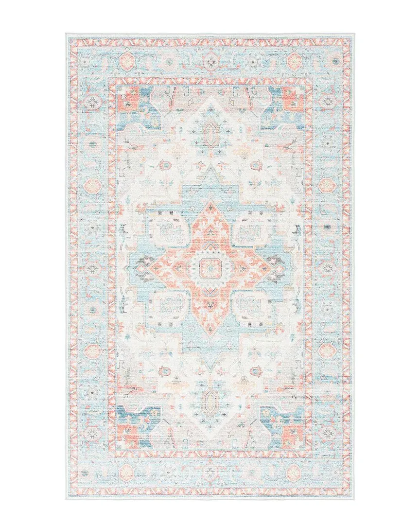 Arizona Polyester Pile Rug - Blue