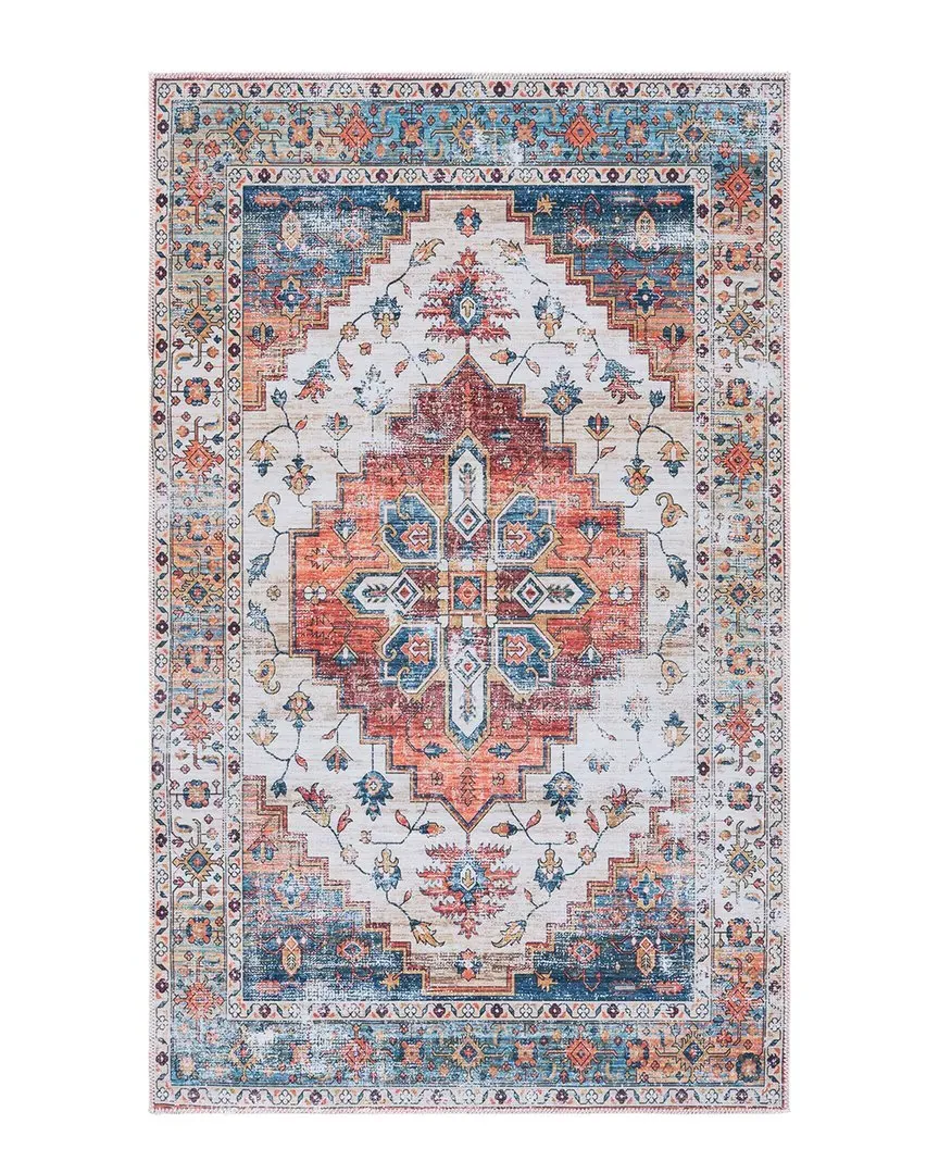 Arizona Polyester Pile Rug - Red