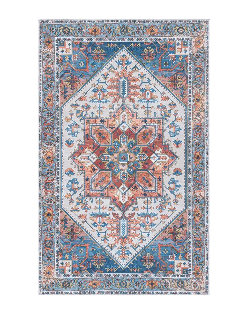 Arizona Polyester Pile Rug - Red