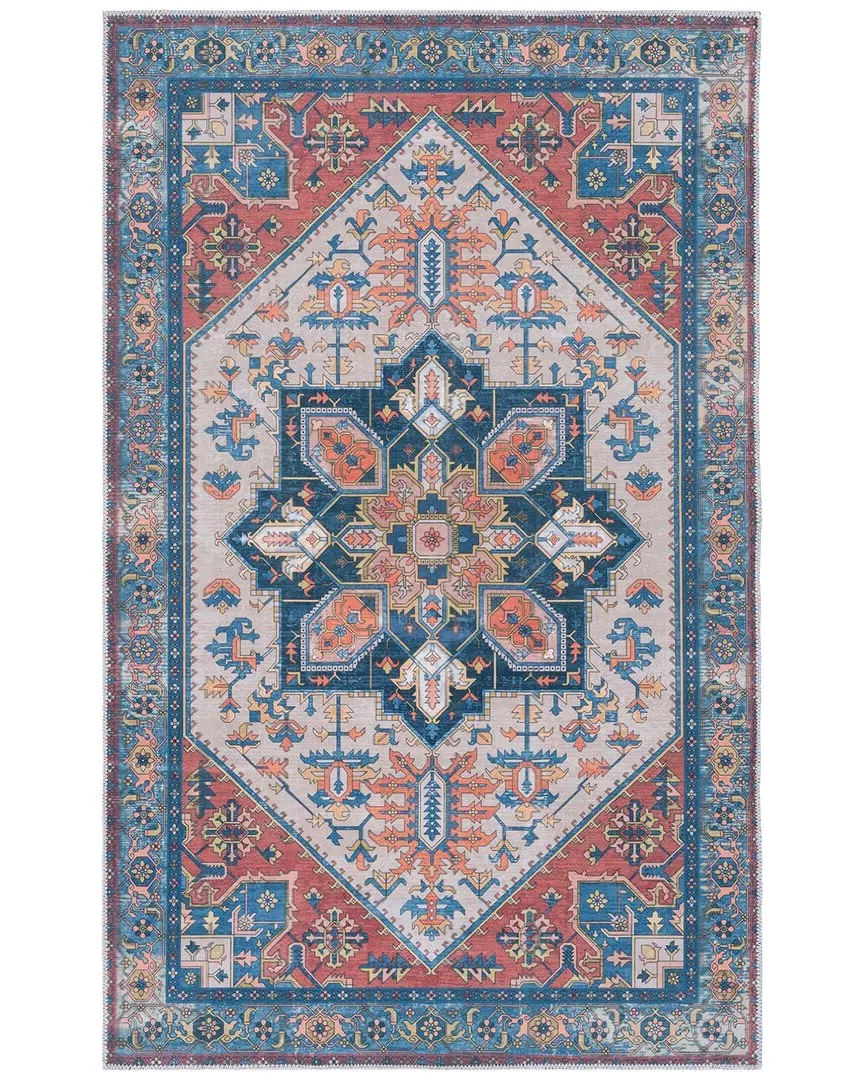 Arizona Polyester Pile Rug - Red