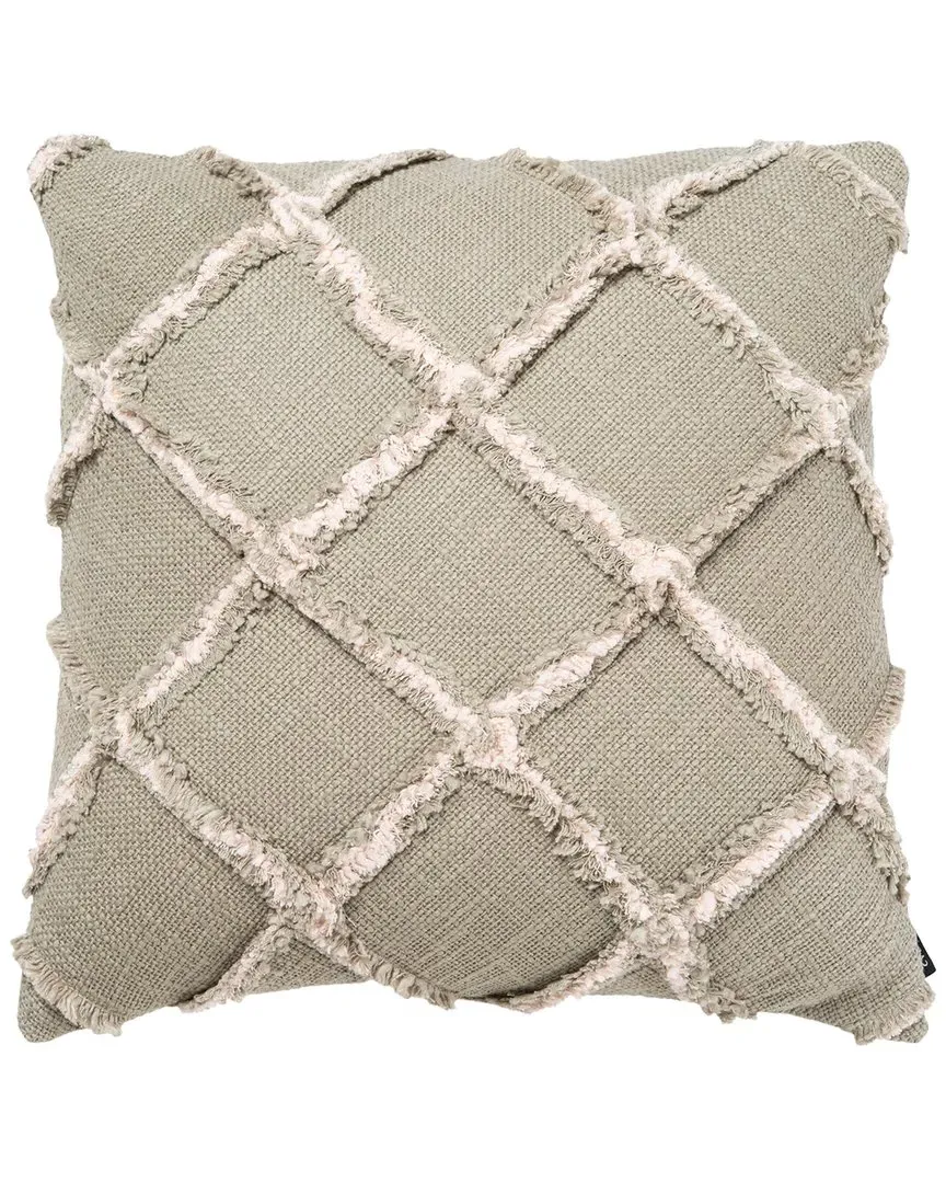 Ashlin Pillow - Grey, Cotton