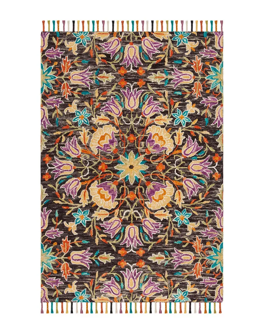 Aspen Hand-Tufted Rug - Black, Wool