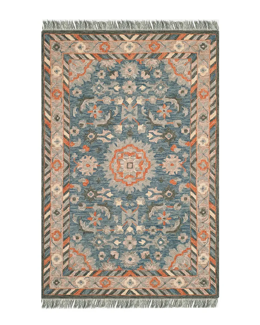 Aspen Hand-Tufted Rug - Blue, Wool