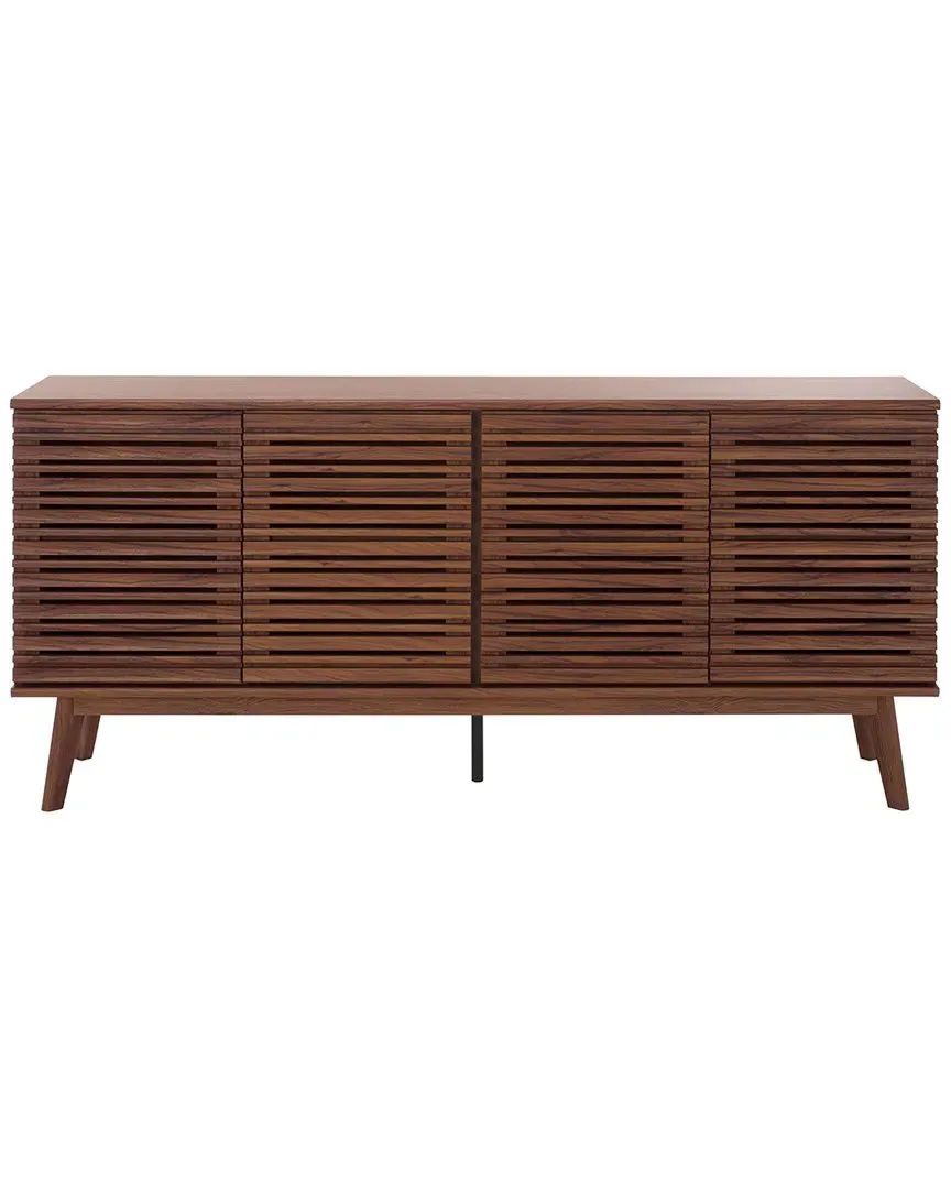 Atlantes 4-Door Media Stand - Walnut