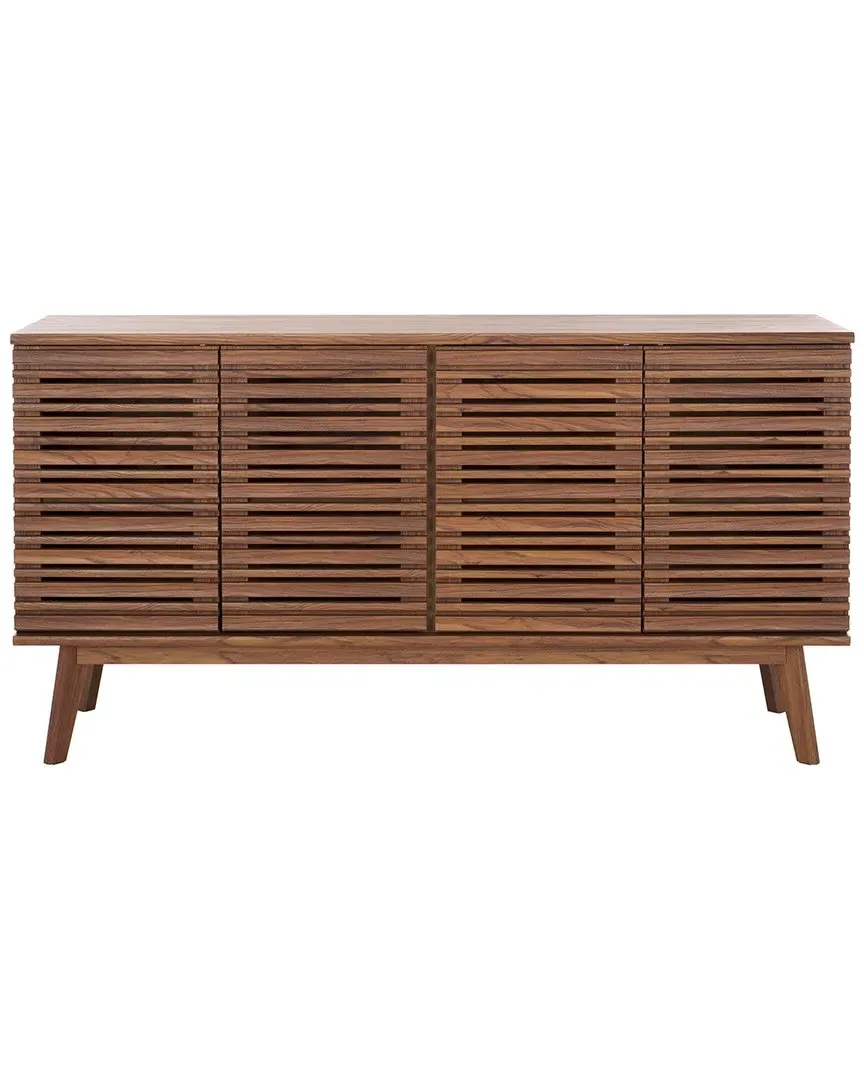 Atlantes 4-Door Media Stand - Walnut