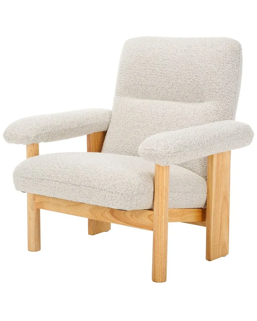 Attwell Accent Chair - Cream, Boucle