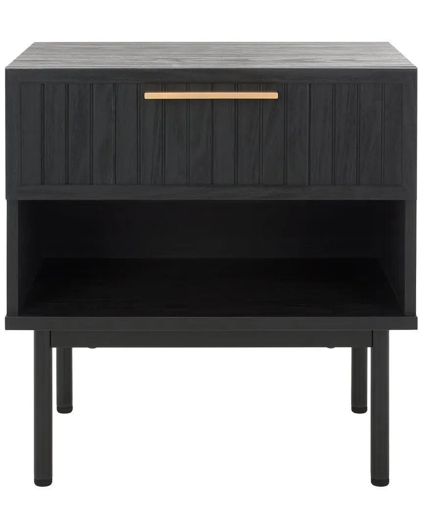 Axelle 1-Drawer Nightstand - Black image