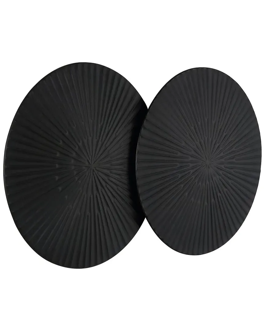 Azrael 16in Wall Decor - Black, Metal image