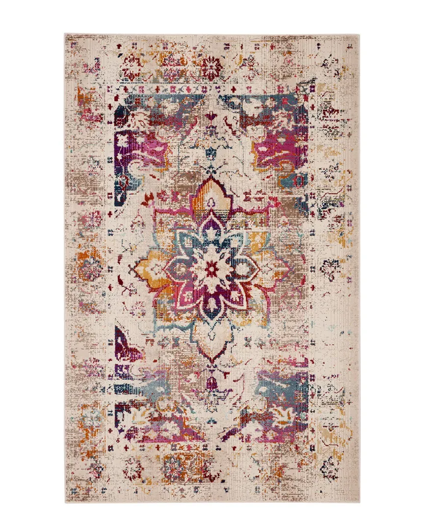Baldwin Rug - Cream Fuchsia, Polypropylene image