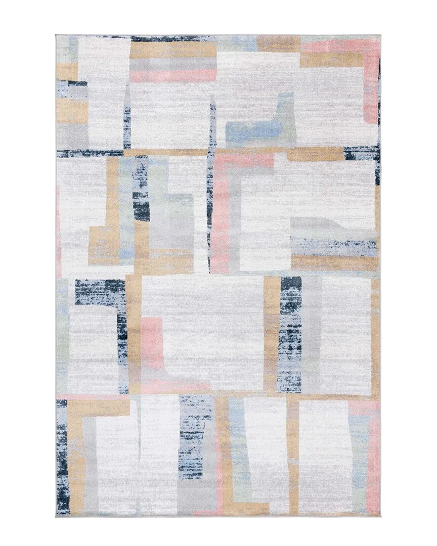 Bayside Rug - White, Polyester