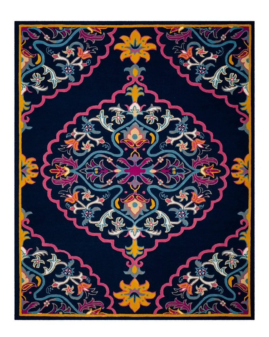 Bellagio Hand-Tufted Rug - Navy, Wool
