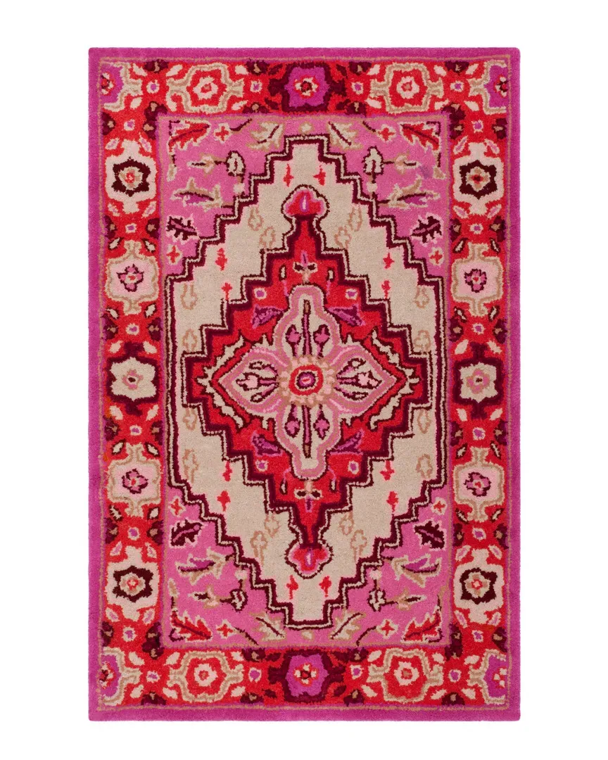 Bellagio Hand-Tufted Rug - Red, Wool