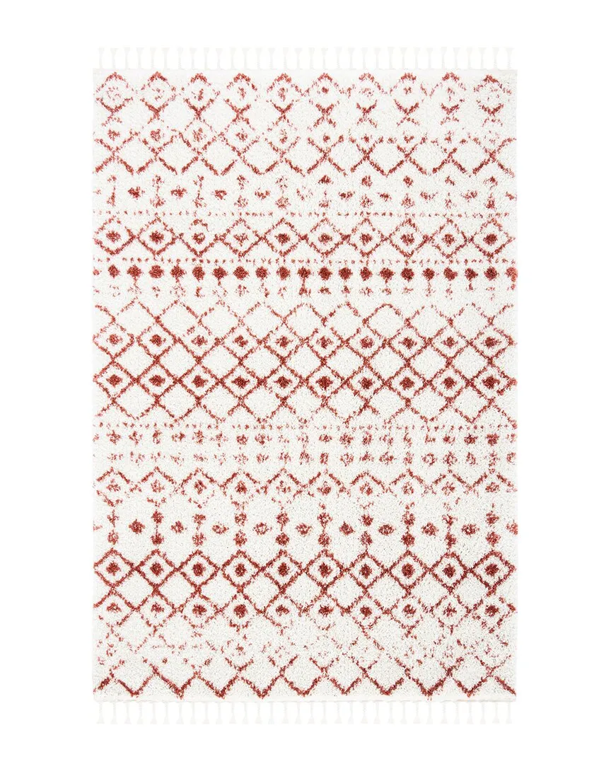 Berber Fringe Shag Rug - Ivory, Polypropylene