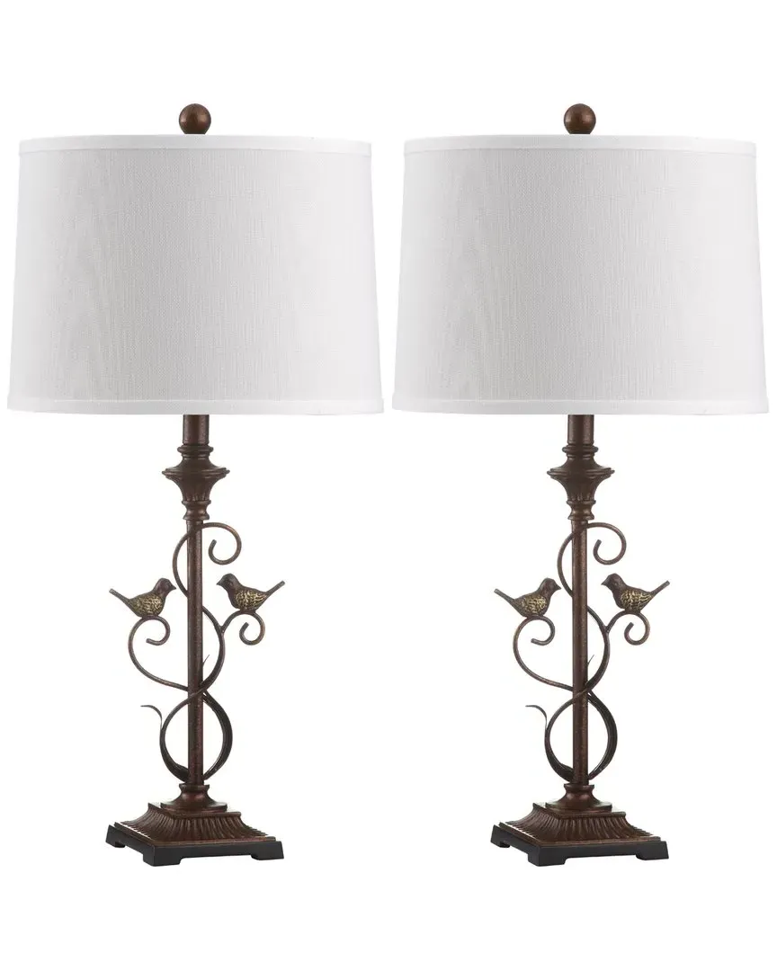 Birdsong 28in Table Lamp - Bronze, Iron