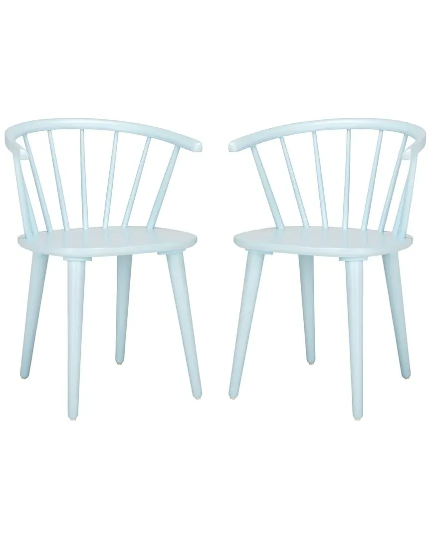 Blanchard Side Chair - Blue, Rubberwood image