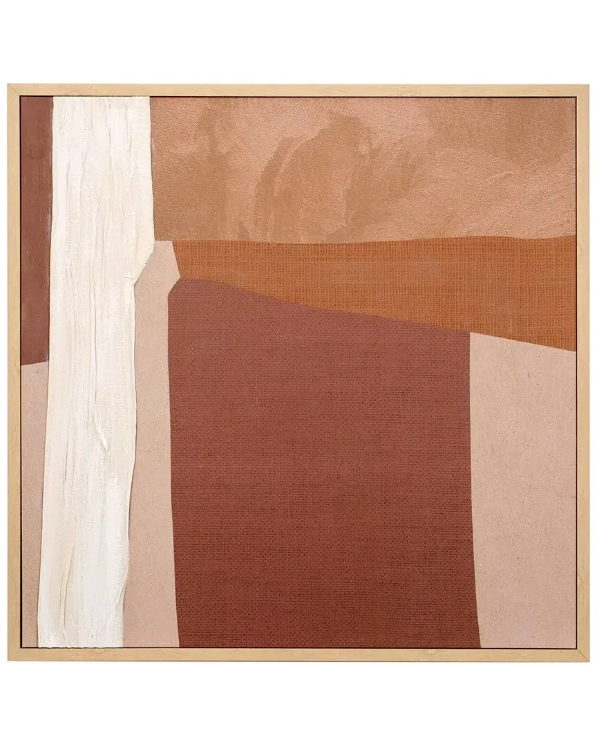 Boardwalk Dunes 36x36 Wall Art - Brown, Polyester Canvas image