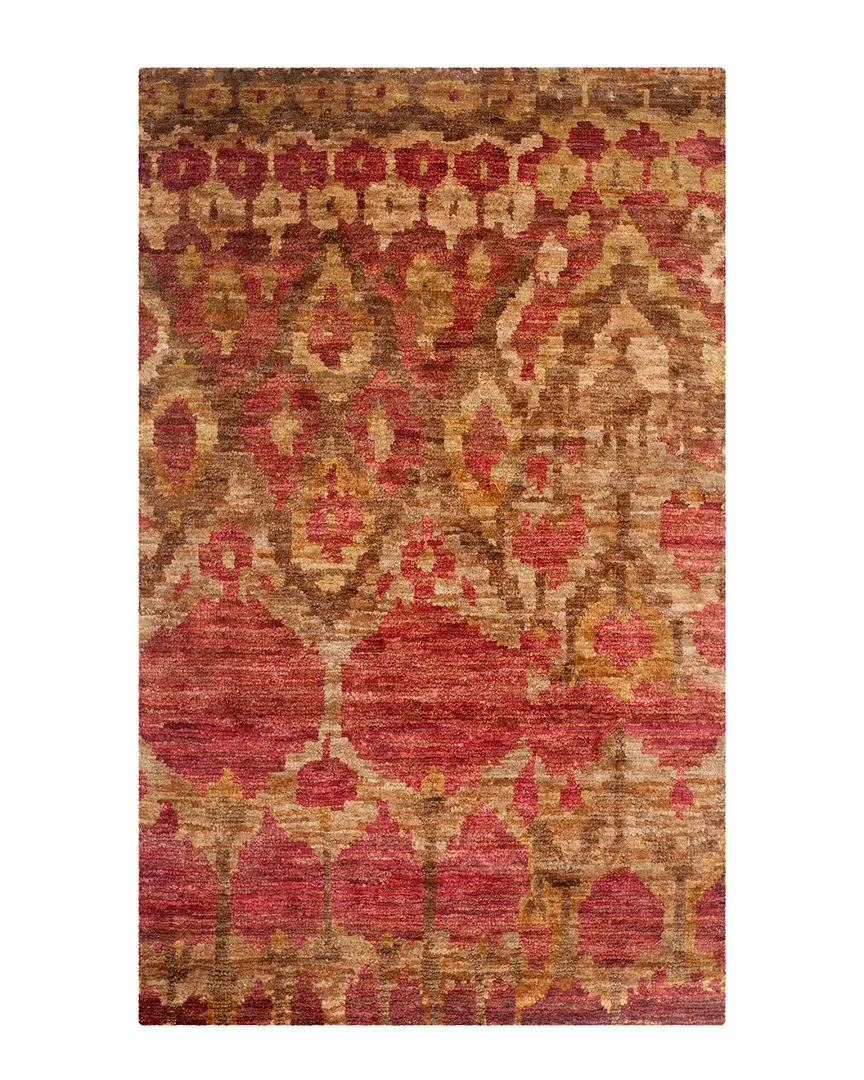 Bohemian Hand-Knotted Rug - Natural, Jute