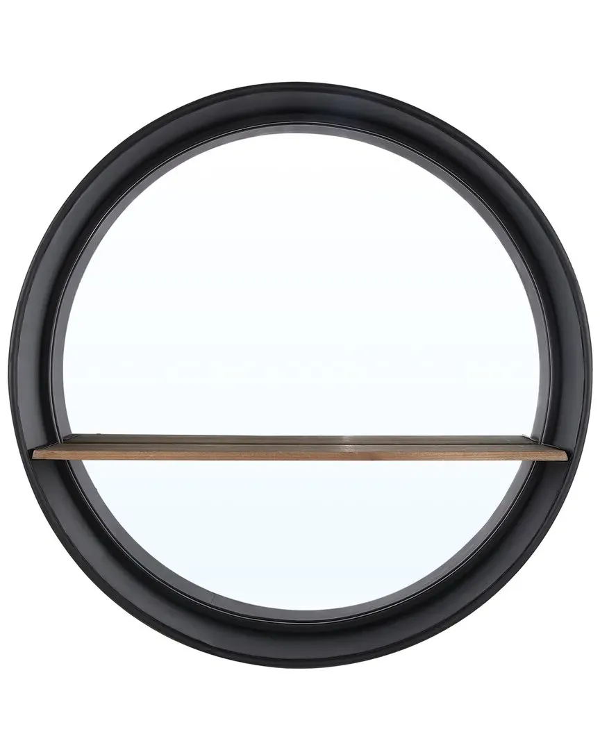 Bonni Mirror - Black, Wood image