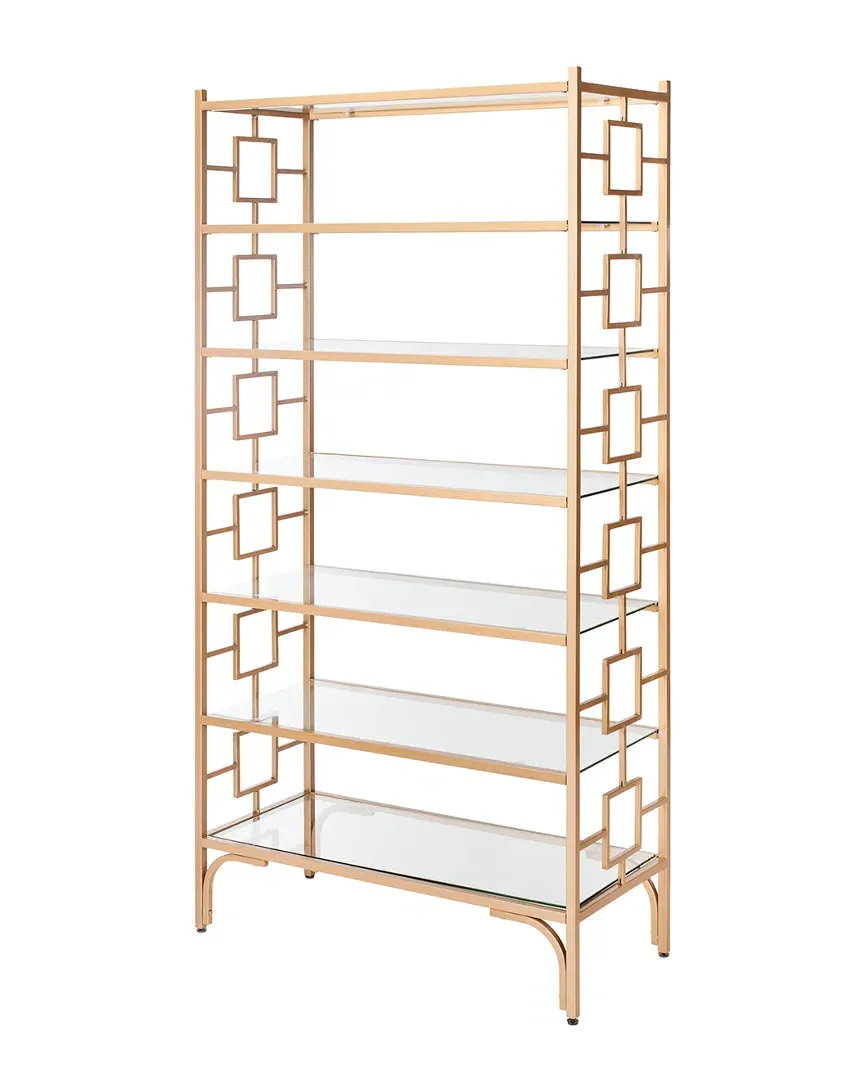 Brooklyn 7-Tier Etagere - Gold, Metal image
