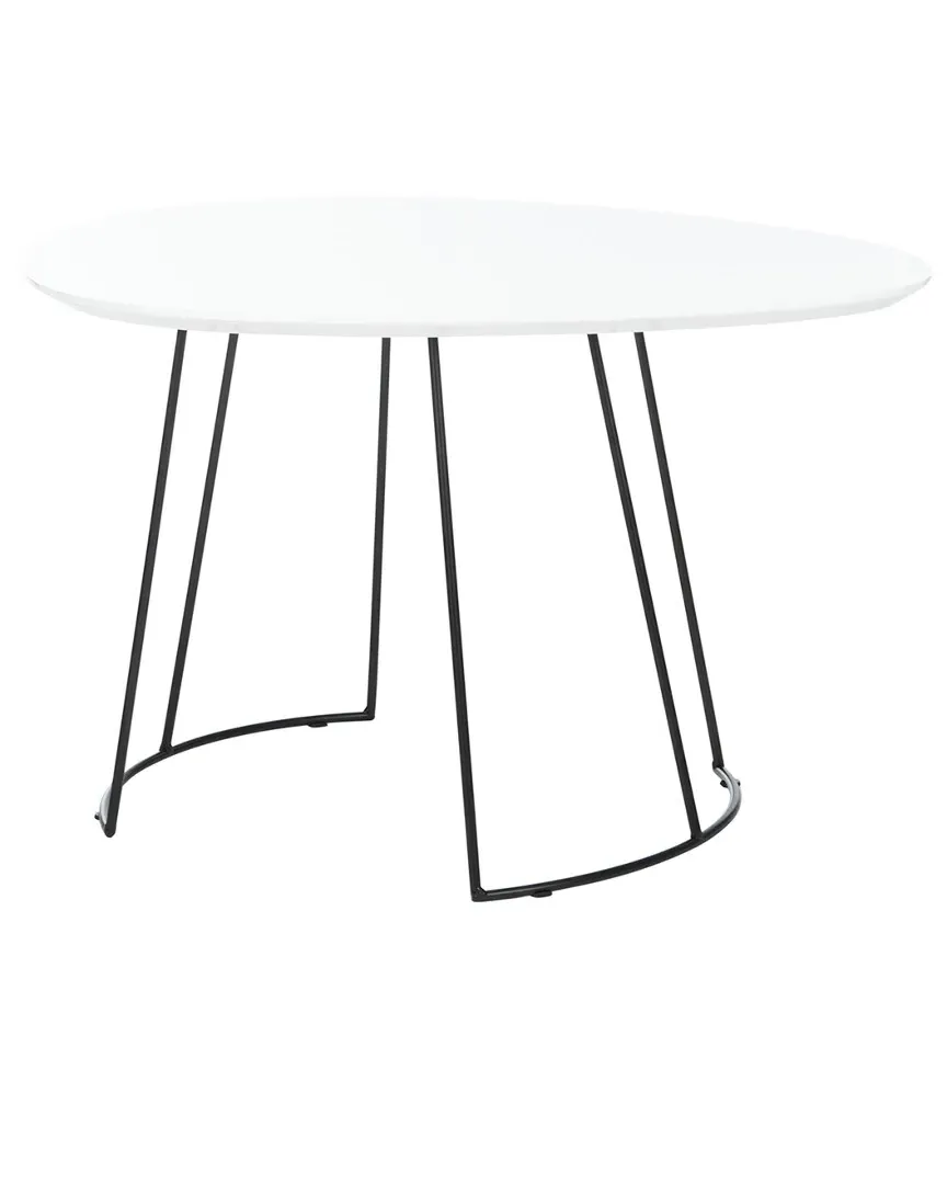 Brooks Side Table - White, MDF