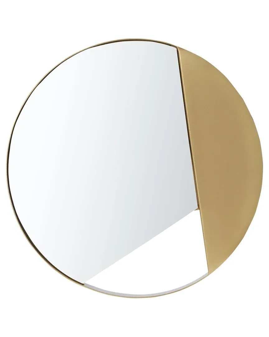 Bryley Small Mirror - Brushed Brass, Iron image